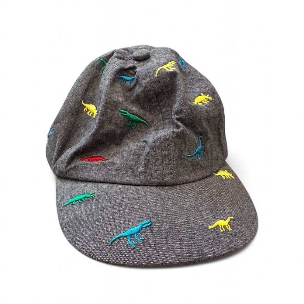 Baby Embroidered Rainbow Dinosaur Hat 24 month